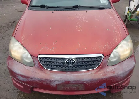 2005 Toyota Corolla S z USA, uszkodzony, nr VIN 2T1BR32EX5C354565